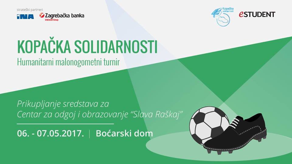 Hrvatska akademska zajednica sudjelovat će na humanitarnom malonogometnom turniru 6. i 7. svibnja za prikupljanje sredstava za Centar za odgoj i obrazovanje “Slava Raškaj”.